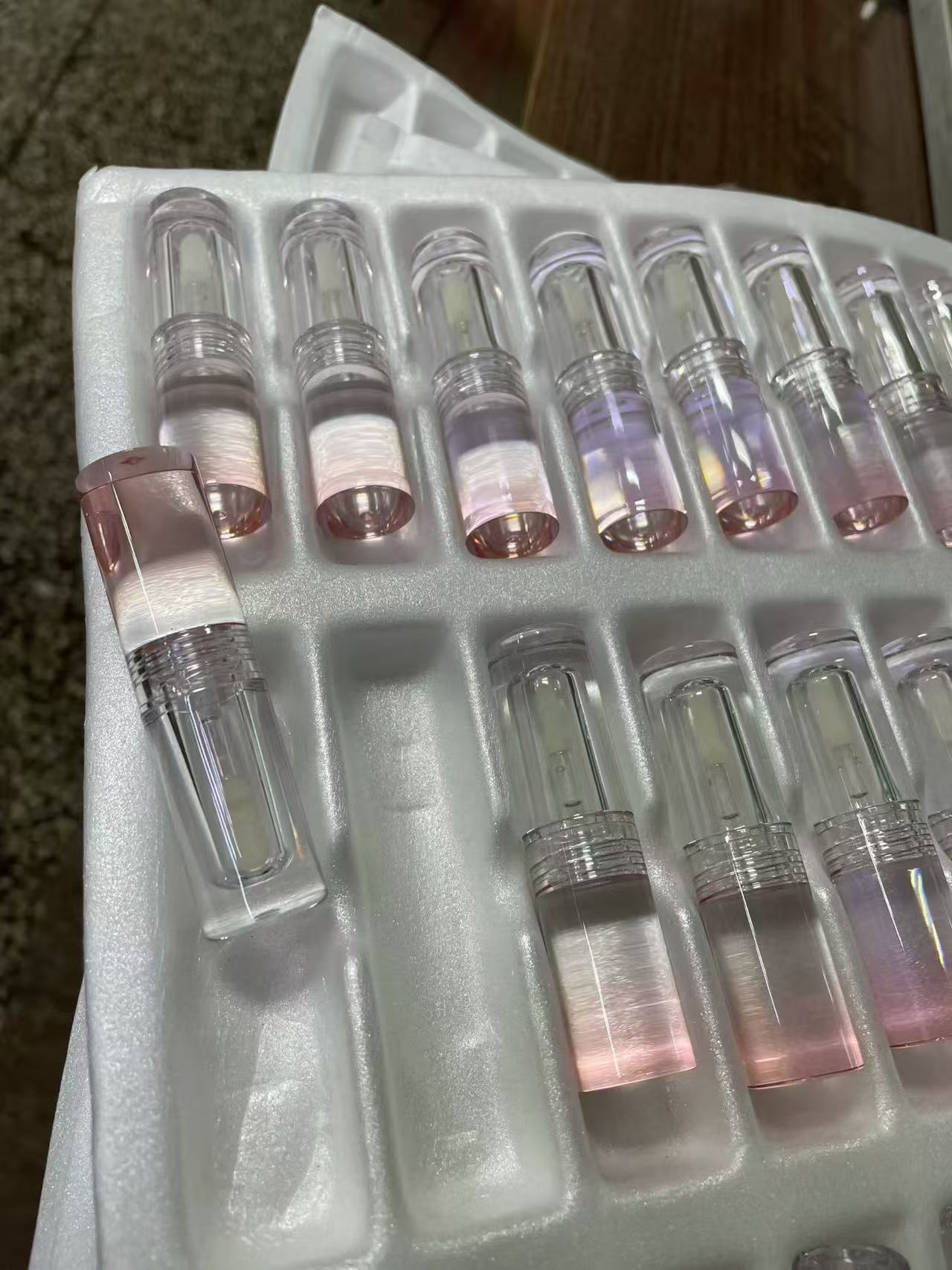 China Thick Wall PETG Lip Gloss Tubes China Thick Wall PETG Lip Gloss Tubes